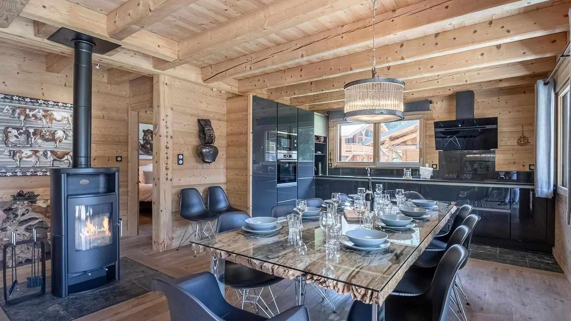 Chalet Moderne 4* Avec Sauna, Tv Et Parking A Argentiere - Fr-1-343-180 Chamonix 0*,  Fransa