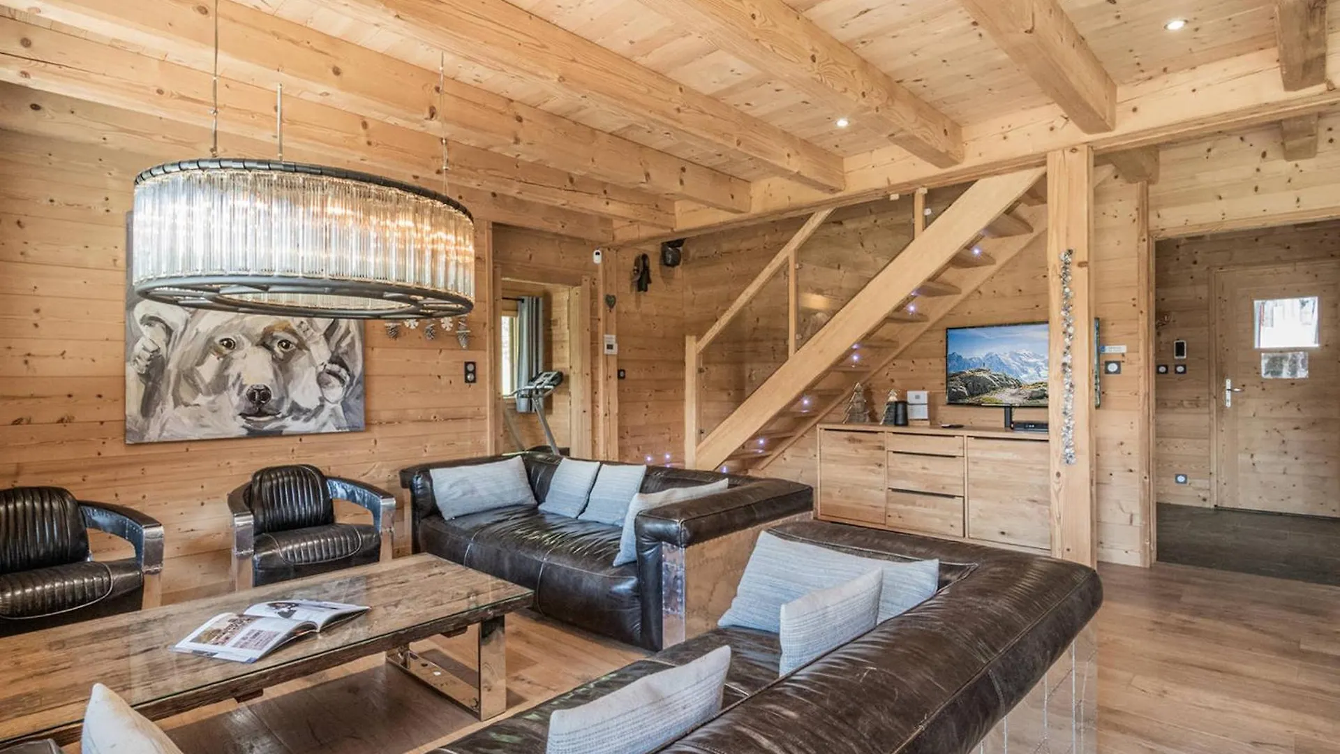 Chalet Moderne 4* Avec Sauna, Tv Et Parking A Argentiere - Fr-1-343-180 Chamonix Fransa