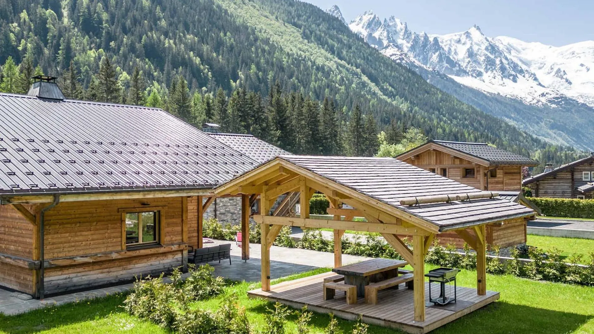 Chalet Moderne 4* Avec Sauna, Tv Et Parking A Argentiere - Fr-1-343-180 شامونكس 0*,